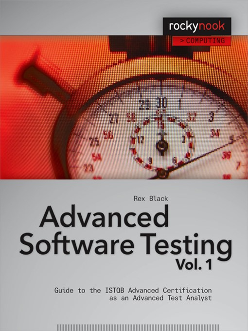 Title details for Advanced Software Testing--Volume 1 by Rex Black - Available